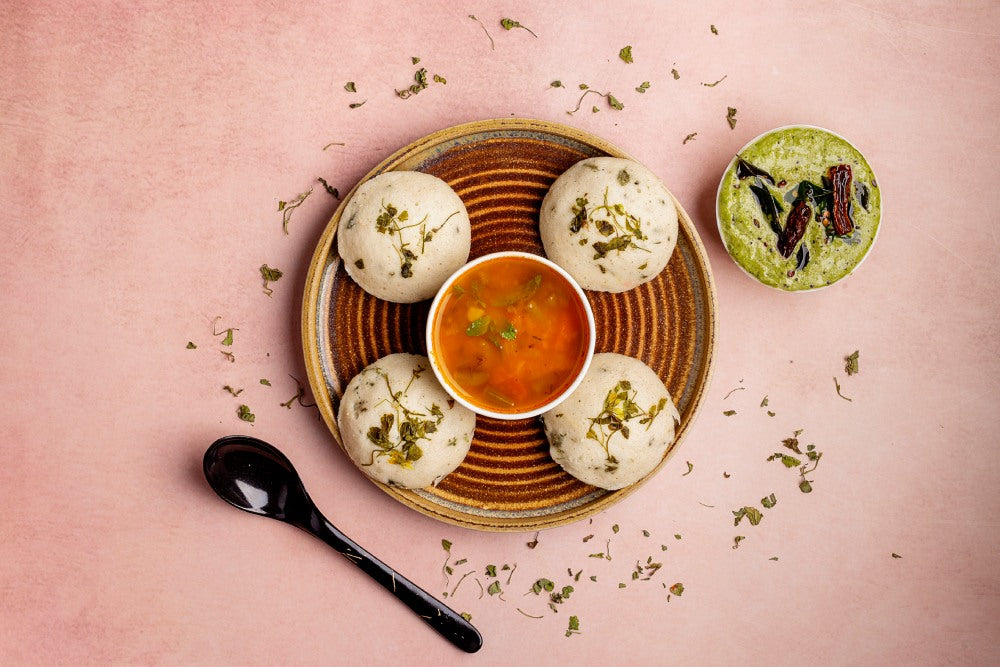 Instant Millet Kasuri Methi Idli